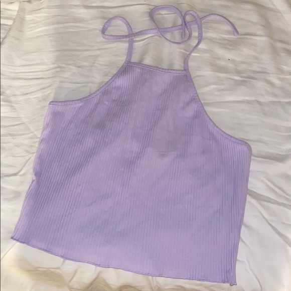 Fashion Nova Tops - NEW Lavender Lilac Halter Top